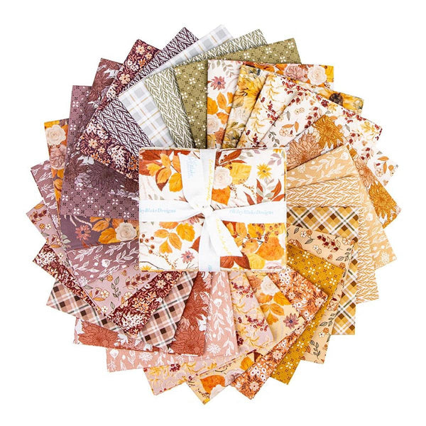 SALE Evening on the Prairie Quarter Bundle 27 pieces - Riley Blake Designs - Pre cut Precut - Floral - Quilting Cotton Fabric