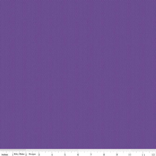 Image of Poparazzi Iris quilting cotton fabric by The RBD Designers for Riley Blake Designs. Features squares on a purple background. Cute Little Fabric Shop