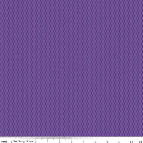 Image of Poparazzi Iris quilting cotton fabric by The RBD Designers for Riley Blake Designs. Features squares on a purple background. Cute Little Fabric Shop