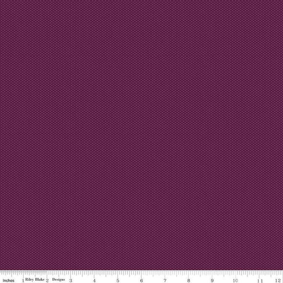 Image of Poparazzi Sangria quilting cotton fabric by The RBD Designers for Riley Blake Designs. Features squares on a purple background. Cute Little Fabric Shop