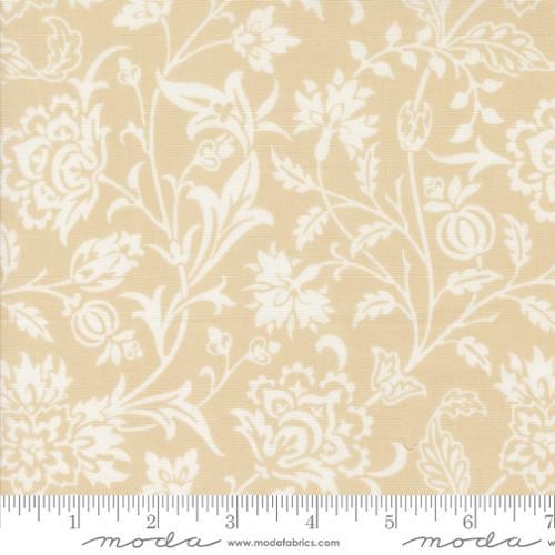 3 Yard Cut - Agatha Road WIDE BACK 108032 Smoke - Moda Fabrics - 107/108" Wide - Floral Flowers - Quilting Cotton Fabric