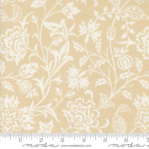 3 Yard Cut - Agatha Road WIDE BACK 108032 Smoke - Moda Fabrics - 107/108" Wide - Floral Flowers - Quilting Cotton Fabric