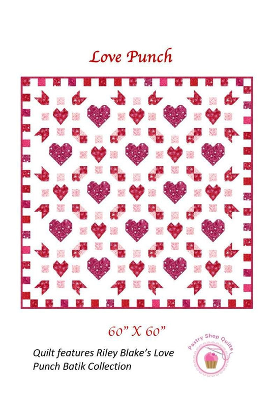 Sew Smitten Quilt PATTERN P254 - My Sew Quilty Life - Riley Blake Designs - INSTRUCTIONS Only - Rolie Polie Friendly