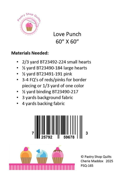 SALE Sew Smitten Quilt PATTERN P254 by My Sew Quilty Life - Riley Blake Designs - INSTRUCTIONS Only - Rolie Polie Friendly