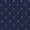 Anchors Away DC9717 Navy - Michael Miller - Anchors Sea Ocean Sailing Dark Blue - Quilting Cotton Fabric
