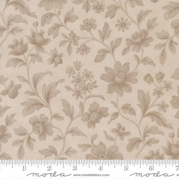 3-Yard Cut - SALE Ambiance WIDEBACK 108037 Silver - Moda Fabrics - 108" - Floral Flowers - Quilting Cotton Fabric