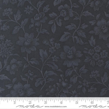 2yd 24" End of Bolt - SALE Ambiance WIDEBACK 108037 Midnight - Moda Fabrics - 108" - Floral Flowers - Quilting Cotton Fabric