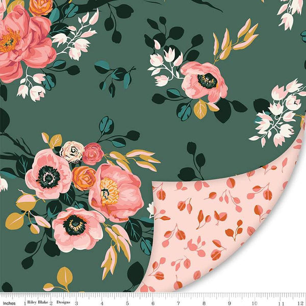 SALE Double Lush Velvet Porch Swing LV16807 - Riley Blake Designs - Double Sided Plush - No Fray Edge - Polyester