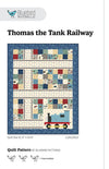 SALE Thomas the Tank Railway Quilt PATTERN P100 - Bluebird Patterns - Riley Blake Designs - INSTRUCTIONS Only - Train Tracks