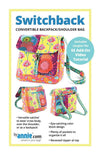 Switchback Duffle Bag Project PATTERN P253 -Annie - Riley Blake Designs - INSTRUCTIONS Only - Backpack Shoulder Bag