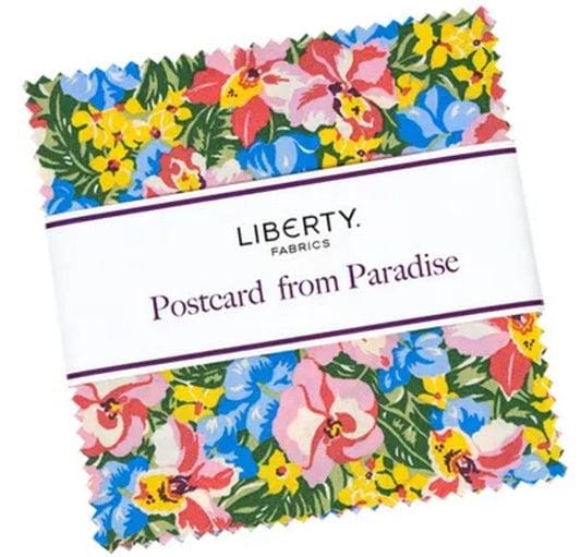 Postcard From Paradise Layer Cake 10" Stacker Bundle - Riley Blake Designs - 42 piece Pre cut - Quilting Cotton Fabric