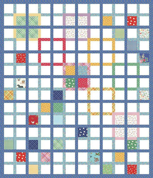 American Jane Patterns Structure Quilt PATTERN P205 by American Jane - Riley Blake Designs - INSTRUCTIONS Only - 5" Stacker Friendly