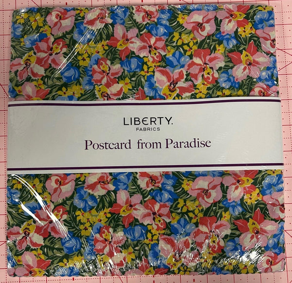 Postcard From Paradise Layer Cake 10" Stacker Bundle - Riley Blake Designs - 42 piece Pre cut - Quilting Cotton Fabric