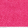 Image of Expressions Batiks Love Punch Punch quilting cotton fabric by The RBD Designers for Riley Blake Designs. Features hearts on a pink background. Cute Little Fabric Shop