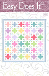 SALE Easy Does It Quilt PATTERN P180 - Wendy Sheppard - Riley Blake Designs - INSTRUCTIONS Only - Square Fat Quarter Friendly