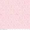Image of Flannel Peter Rabbit and Friends Tolie Pink flannel cotton fabric by Official Licensed Product for Riley Blake Designs. Features characters on a pink background. Cute Little Fabric Shop