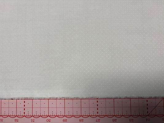 Quilting Illusions Dots 22083 White Z - QT Fabrics - Dot Circles Spots - Quilting Cotton Fabric