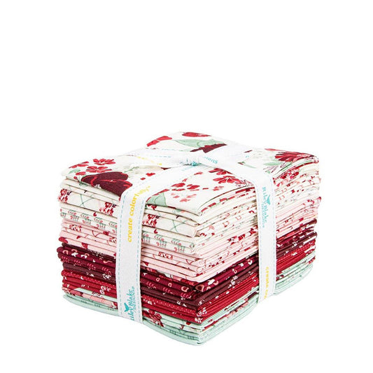 Love You Always Fat Quarter Bundle 21-Piece FQ-16870-21 - Riley Blake Designs -  Precut - Quilting Cotton Fabric