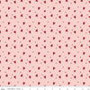 Image of Love You Always Hearts Pink quilting cotton fabric by Sandy Gervais for Riley Blake Designs. Features hearts on a pink background. Cute Little Fabric Shop