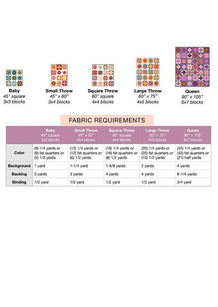 SALE Nightingale Quilt PATTERN P249 by Lo & Behold Stitchery - Riley Blake - INSTRUCTIONS Only - Fat Quarter Friendly