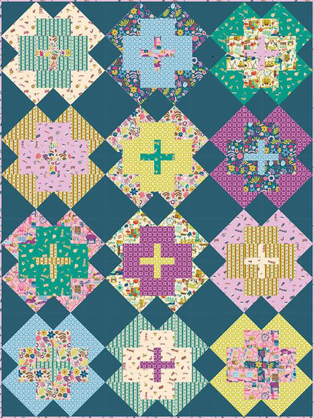SALE Nightingale Quilt PATTERN P249 by Lo & Behold Stitchery - Riley Blake - INSTRUCTIONS Only - Fat Quarter Friendly