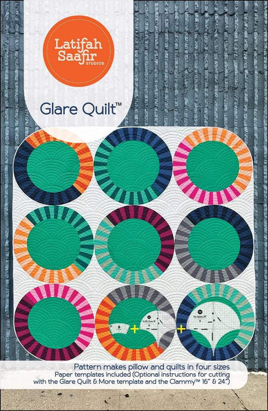 SALE Glare Quilt Pattern P259 - Latifah Saafir Studios P256-GLARE - Riley Blake Designs - INSTRUCTIONS Only - Multiple Sizes