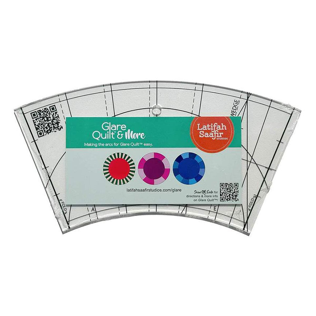 SALE Glare Quilt & More Template P256-LSS-401 - Riley Blake Designs - Wedges Arcs Guides Templates - Plastic