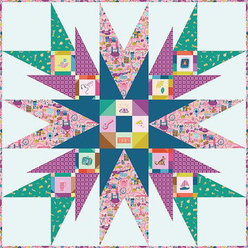 SALE Notorious Quilt Pattern P256 - Latifah Saafir Studios - Riley Blake Designs- INSTRUCTIONS Only - Square Quilt