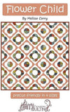 SALE Flower Child Quilt PATTERN P125 - Melissa Corry - Riley Blake Designs - INSTRUCTIONS Only - Precut Friendly Multiple Sizes