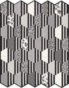 SALE Modern Half Hexi Quilt PATTERN P234 - Knot & Thread Design - Riley Blake Design - INSTRUCTIONS Only - Fat Quarter Friendly