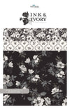 Ink & Ivory Fat Quarter Bundle 18-Piece - Riley Blake Designs -  Precut - Floral - Quilting Cotton Fabric