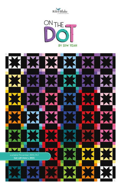 SALE On the Dot Charm Pack 5" Stacker Bundle - Riley Blake Designs - 42 piece Precut Pre cut - Spots - Quilting Cotton Fabric