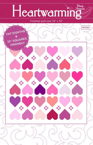 SALE Heartwarming Quilt PATTERN P180 by Wendy Sheppard - Riley Blake Designs - INSTRUCTIONS Only - 10" Stacker Friendly