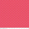 Image of Sew In Love Stripes Pink quilting cotton fabric by Dan Mogstad for Riley Blake Designs. Features stripes on a pink background. Cute Little Fabric Shop