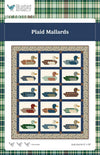 SALE Plaid Mallards Quilt PATTERN - Bluebird Patterns - Riley Blake Designs - INSTRUCTIONS Only - Ducks Precut Friendly
