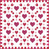 SALE Love Punch Quilt PATTERN P257 - Pastry Shop Quilts - Riley Blake Designs - INSTRUCTIONS Only - Square Quilt Two Blocks