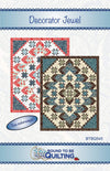 Decorator Jewel Quilt PATTERN P236 - Bound To Be Quilting - Riley Blake Design - INSTRUCTIONS Only - Confident Beginner