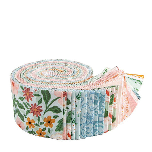 Sweet Cotton Tales 2.5 Inch Rolie Polie Jelly Roll 40 pieces RP-17310-40 - Riley Blake - Precut Bundle - Quilting Cotton Fabric