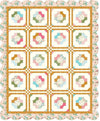 String of Pearls Quilt PATTERN P138 - Beverly McCullough - Riley Blake Designs - INSTRUCTIONS Only - 10" Stacker Friendly