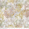 Image of Expressions Batiks Places You'll Go Western Reflections Oyster quilting cotton fabric by The RBD Designers for Riley Blake Designs. Features flowers on a white background. Cute Little Fabric Shop