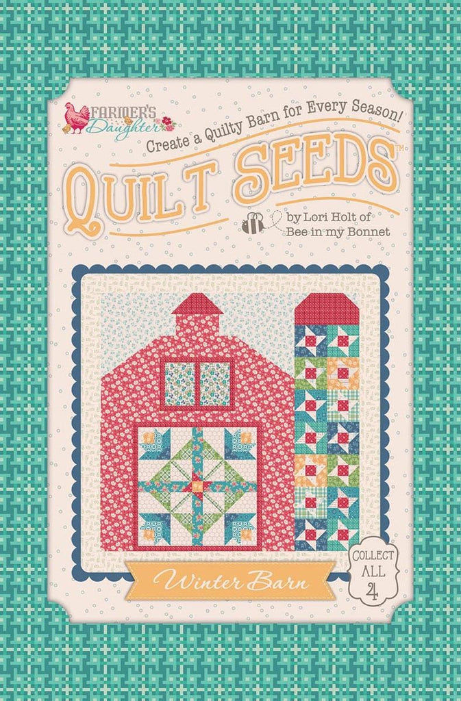 SALE Farmer's Daughter Quilt Seeds PATTERN Winter Barn ST-46796 - Riley Blake Designs - Instructions Only - Precut Friendly