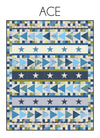 SALE Ace Quilt PaTTERN SD-027 - Sariditty - Moda Fabrics - INSTRUCTIONS Only - Jelly Roll Friendly - Stars Arrows Triangles