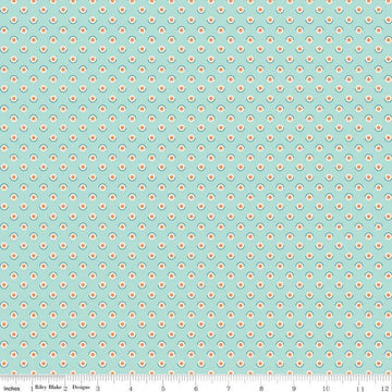 SALE Bee Dots Fawn C14170 Songbird - Riley Blake Designs - Polka Dot Dotted - Lori Holt - Quilting Cotton Fabric