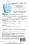 SALE Happy Hauler Bag PATTERN P258 - Aunties Two Patterns - Riley Blake Designs - INSTRUCTIONS Only - Large Zipper Top Bag