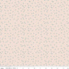 Image of Farmer's Daughter Circles Background Raindrop quilting cotton fabric by Lori Holt for Riley Blake Designs. Features circles on a cream background. Cute Little Fabric Shop