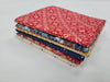Americana Fat Quarter Bundle 6 pieces 6FQ-AMERICANA - Lori Holt - Riley Blake -  Precut - Independence Day - Quilting Cotton Fabric
