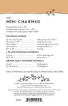 Mini Charmed Pillow PATTERN LB-249 - Lella Boutique - Moda Fabrics - INSTRUCTIONS Only - Mini Charm Pack Friendly Square Pillow