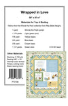 Wrapped In Love Quilt PATTERN P230 - Pine Tree Country Quilts - Riley Blake Design - INSTRUCTIONS Only - Panel Blocked