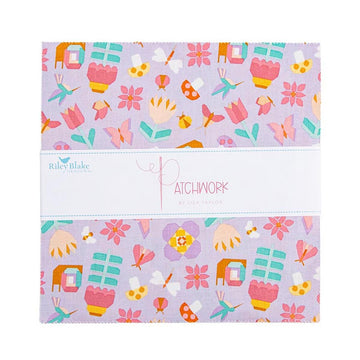 Patchwork Layer Cake 10" Stacker Bundle 10-17240-42 - Riley Blake Designs - 42-Piece Precut  - Quilting Cotton Fabric