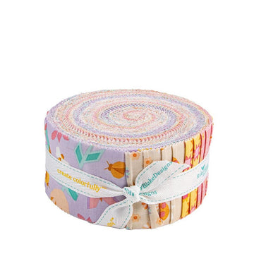 Patchwork 2.5 Inch Rolie Polie Jelly Roll 40-Piece RP-17240-40 - Riley Blake - Precut  Bundle - Quilting Cotton Fabric